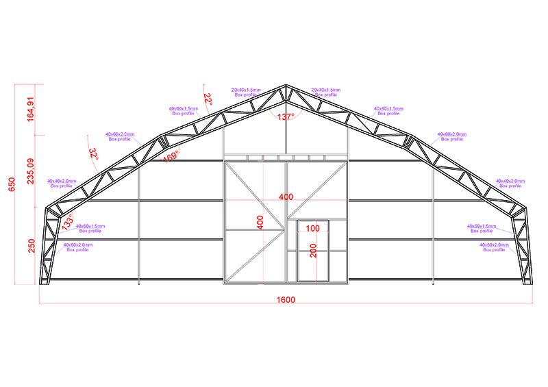 Gulecyuz Tent Five Corner Model 16M